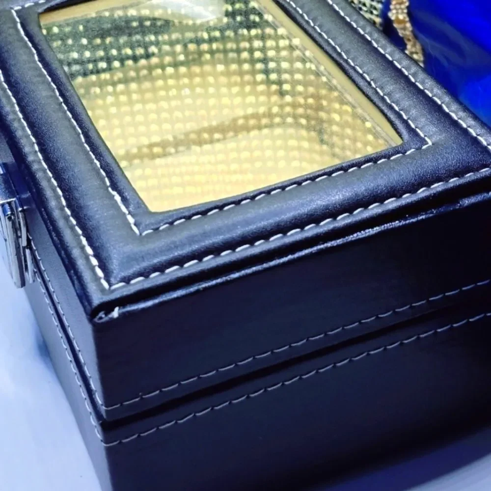 Men's Watch/Jewelry Organizer Holds Three